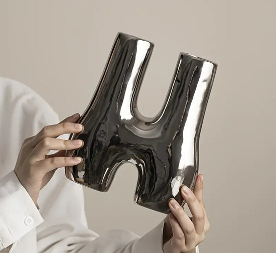 Aurora Silver Sculpture Vaasi