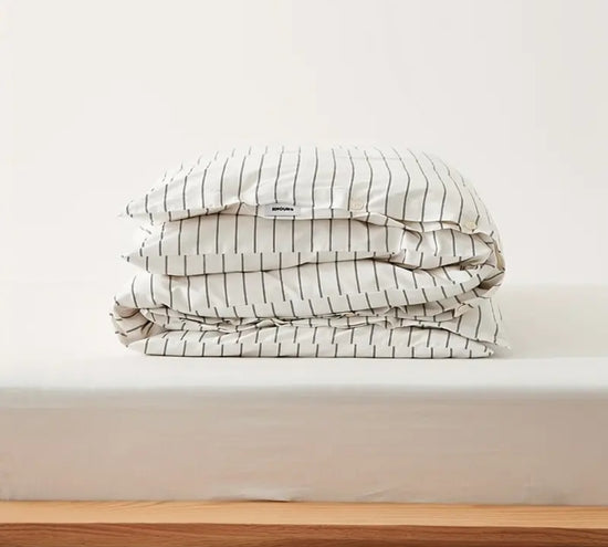 Nordic Stripe – Puuvillainen pussilakana 150x200 cm