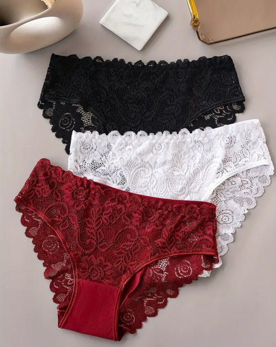 Alushousut pitsi classic 3pcs