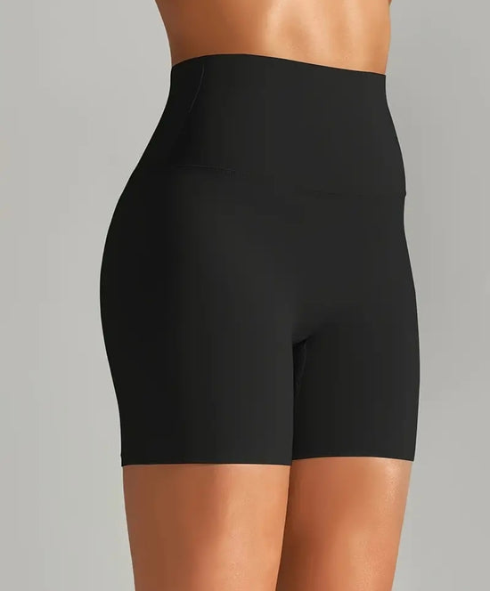 Saumattomat Ida urheilushortsit musta