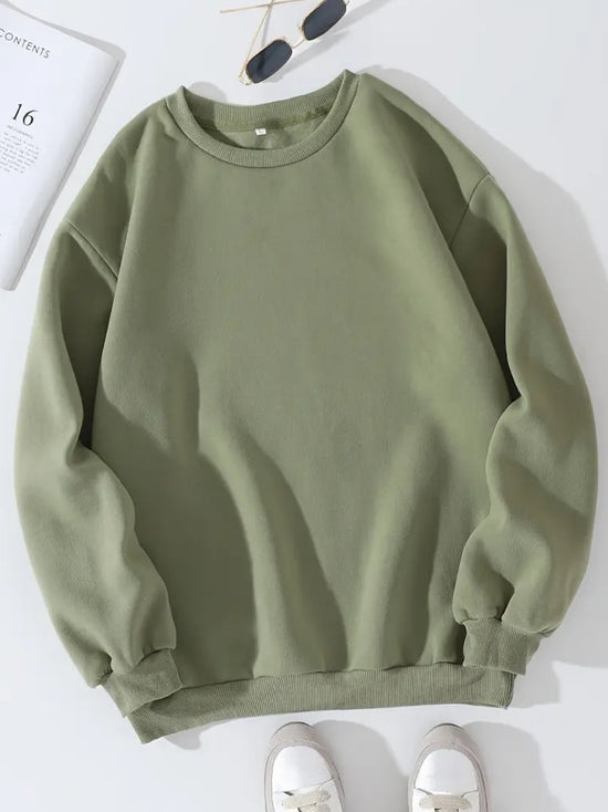 College Lola solid pusero green