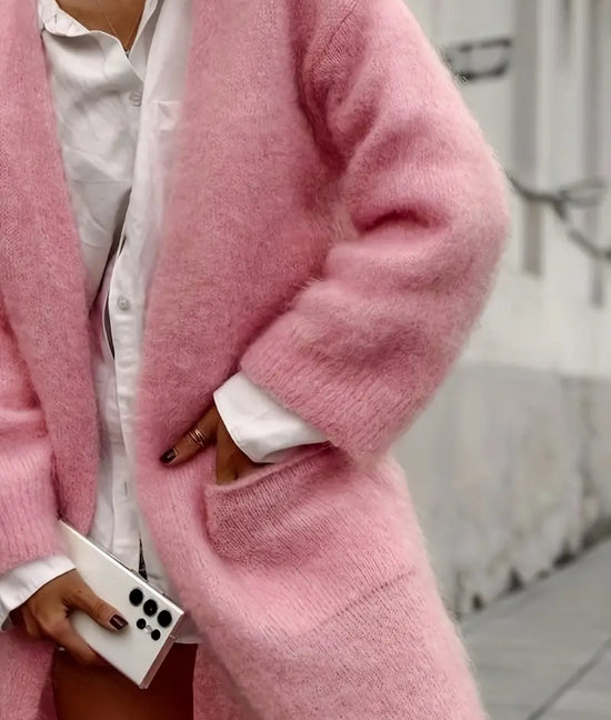 Candy Cloud – pitkä neuletakki