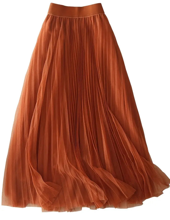 Hame beige tylliunelma oranssi