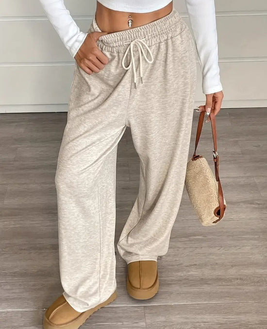 Soft Beige Lounge Pants