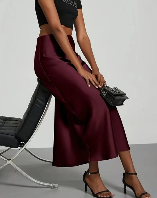 Satiinimidihame Wein