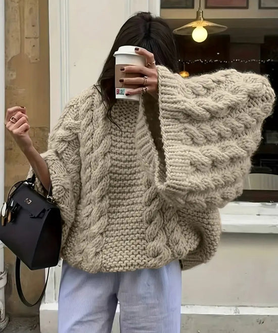 Cozy Knit - oversize palmikkoneule