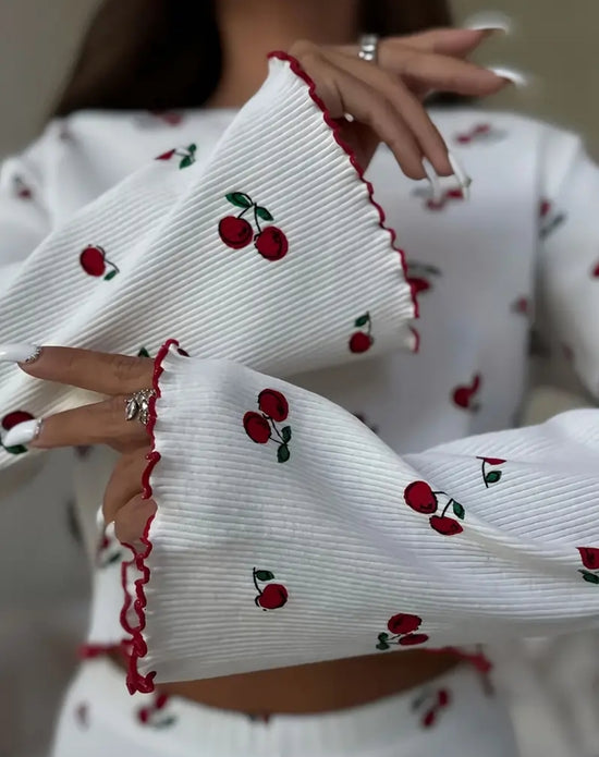 🍒 Cherry Vibes Lounge Set