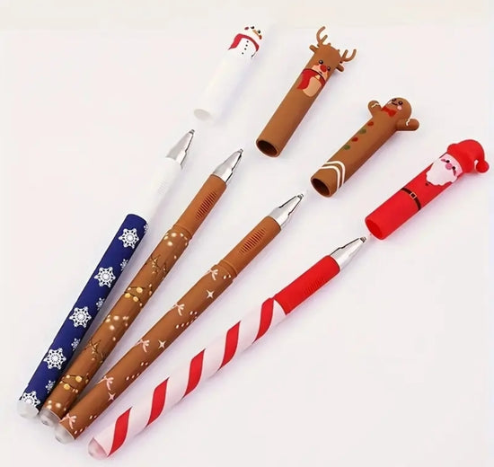 🎅Christmas Magic pyyhittävät kynät – 4 kpl setti