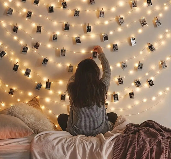 ✨ Cozy Memories – LED-valoklipsit 6 m / 40 LED