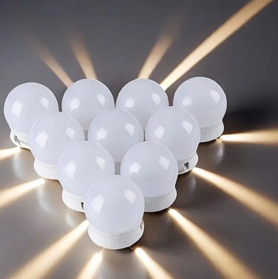 💡 Hollywood Mirror LED -valo 10 kpl 💡