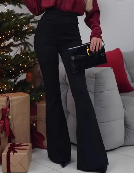 High Waist Flare - Juhlakauden Täydelliset Housut