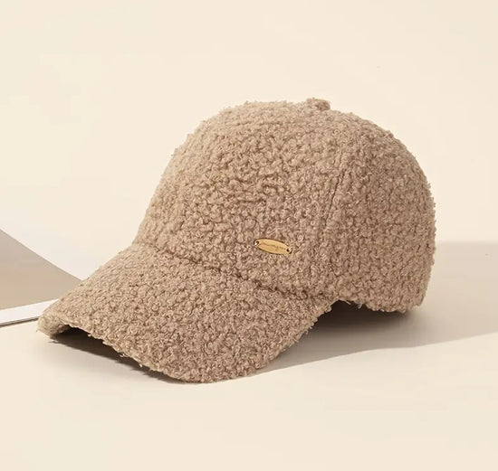Teddy Cozy Cap – pehmeä & lämmin talvilippis khaki