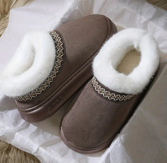 Teddy Cozy – Lämpimät Karvareunaiset Kotitossut