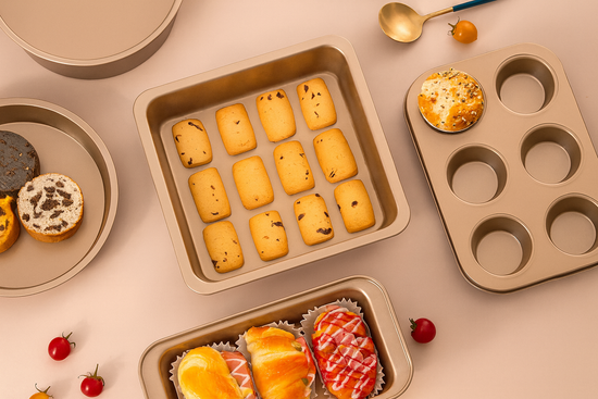 Golden Bake Pro – Non-Stick Uunivuokasetti (5 osaa)