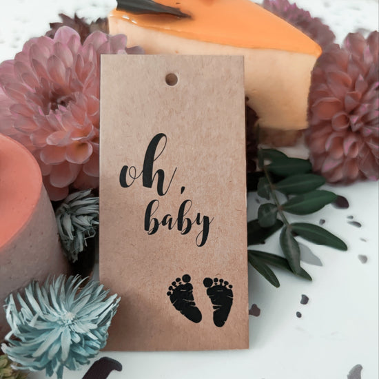 Pakettikortti - Oh baby - LuKLabel