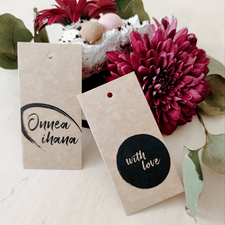 Pakettikortti - Onnea ihana - LuKLabel