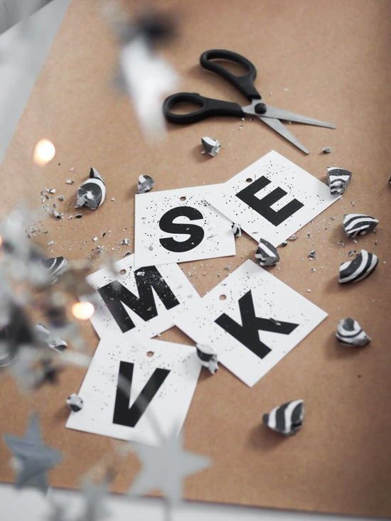 Pakettikortti - Kirjain - LuKLabel