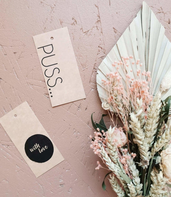 Pakettikortti - Puss - LuKLabel