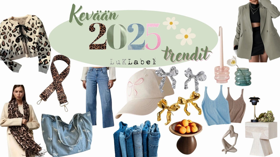 Kevään 2025 trendit