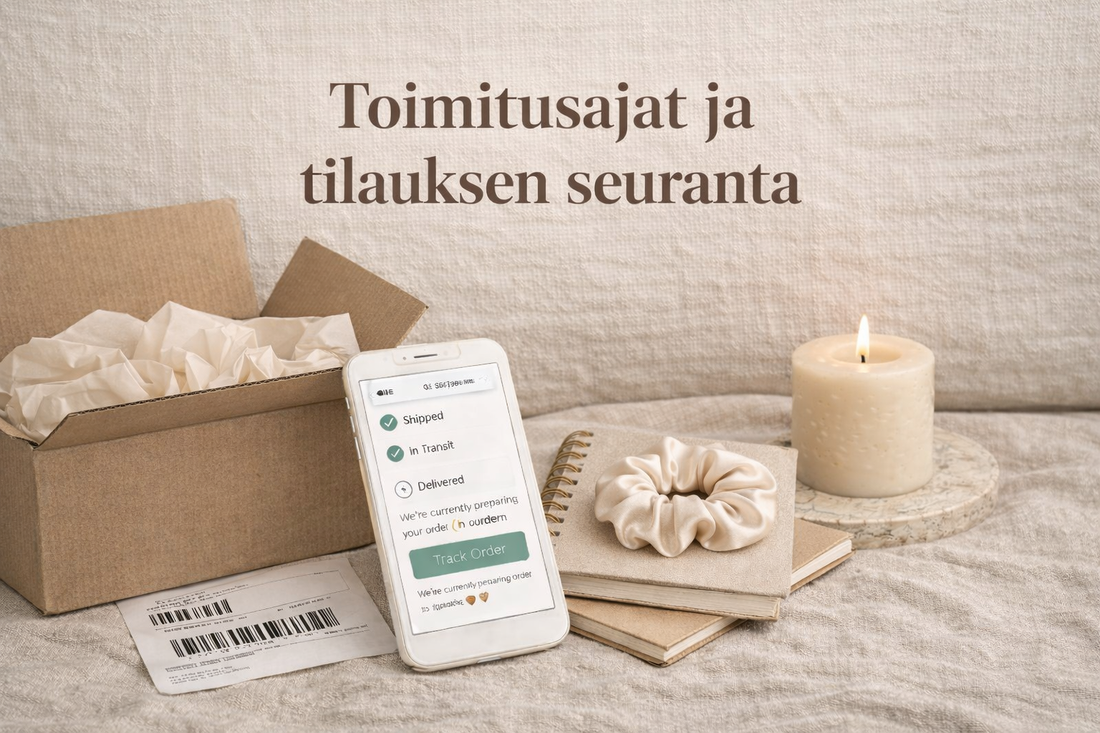 Toimitusajat ja tilauksen seuranta LuKLabelilla