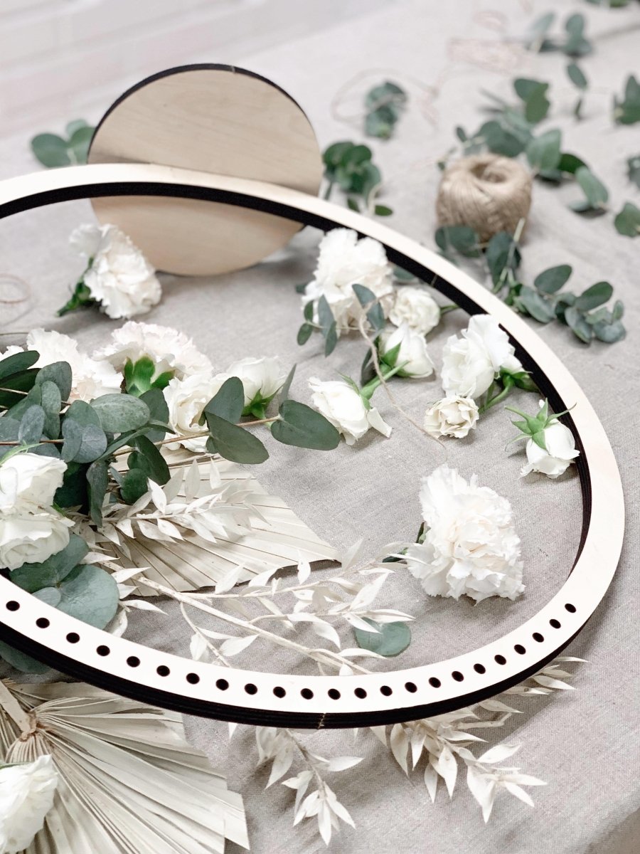 Kuinka tehdä kaunis ja trendikäs kranssi. | LuKLabel