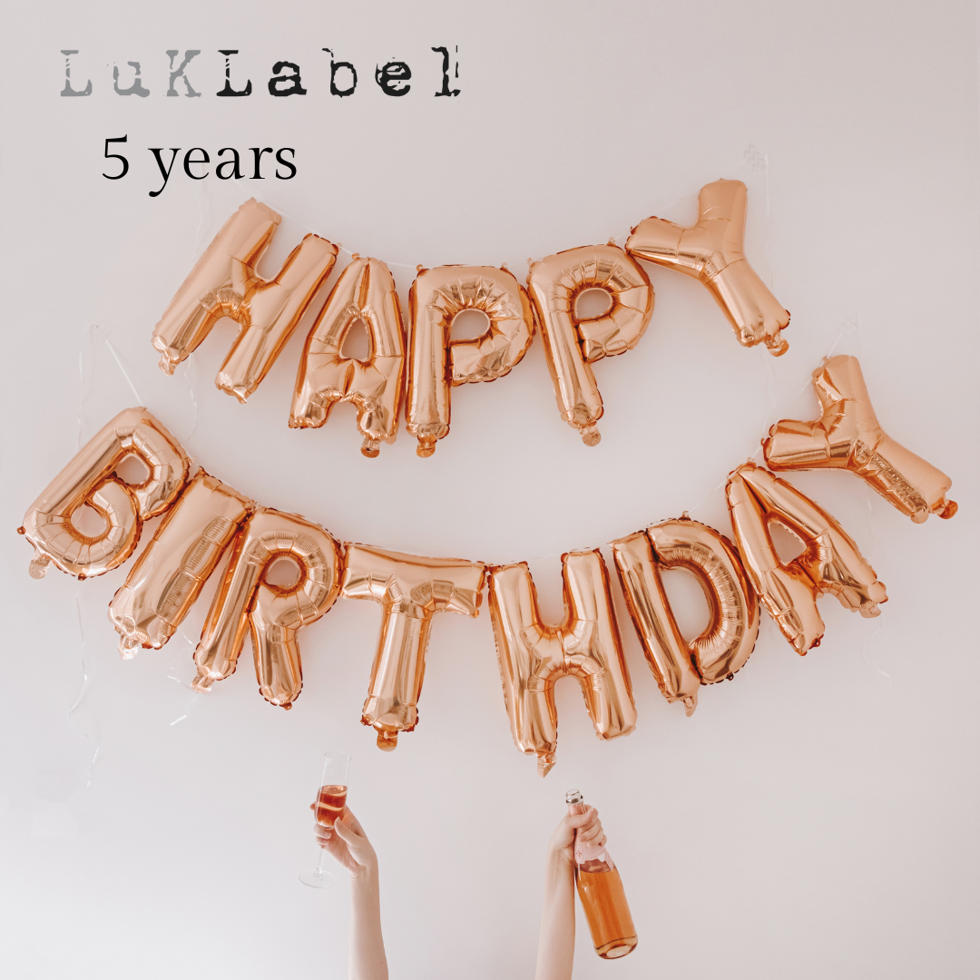 Tarina joka on kestänyt jo viisi vuotta! 🥂