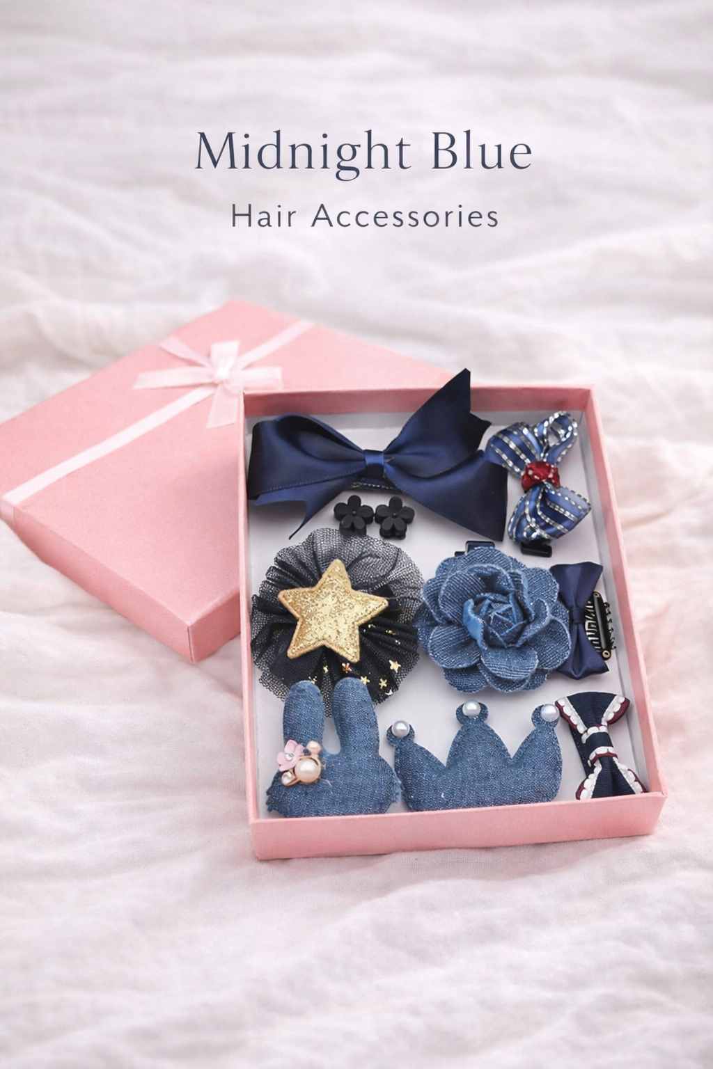 Prinsessamainen hiusasustesetti lapsille