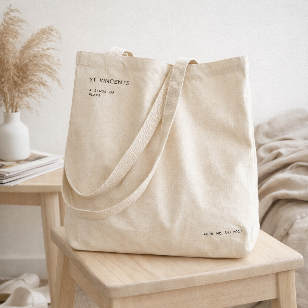 Minimal Canvas Tote – ajaton kangaskassi arkeen