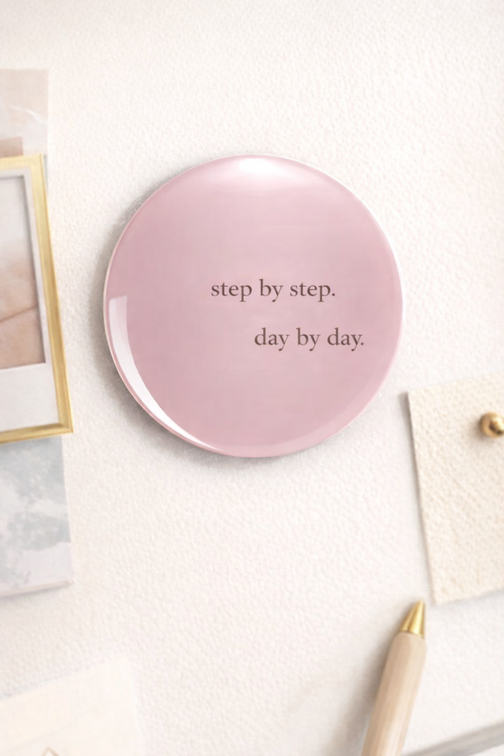 Inspiroiva magneetti – Step by step. Day by day.