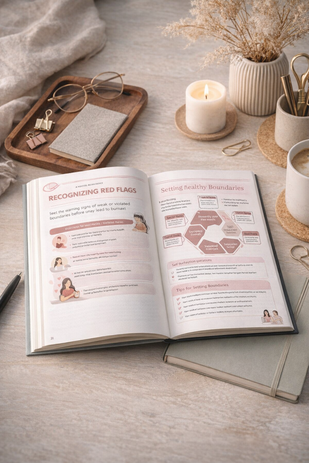 Creating Boundaries – työkirja terveiden rajojen rakentamiseen