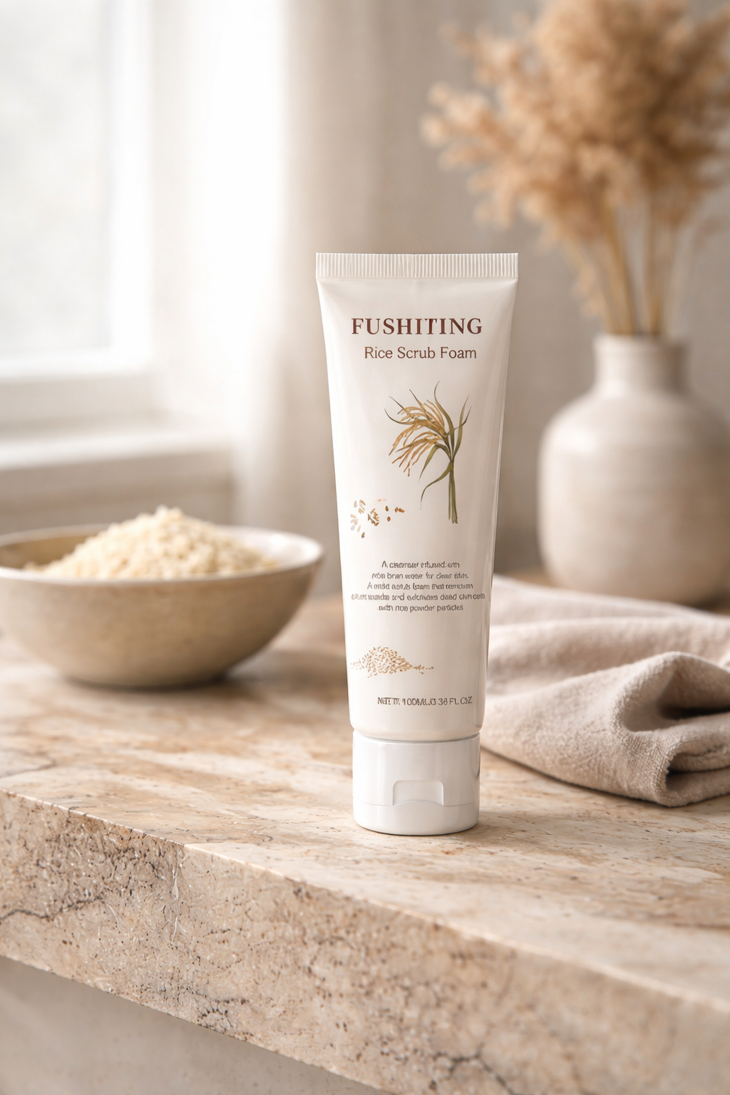 Rice Glow Cleansing Foam – Riisikuorivaahto kasvoille