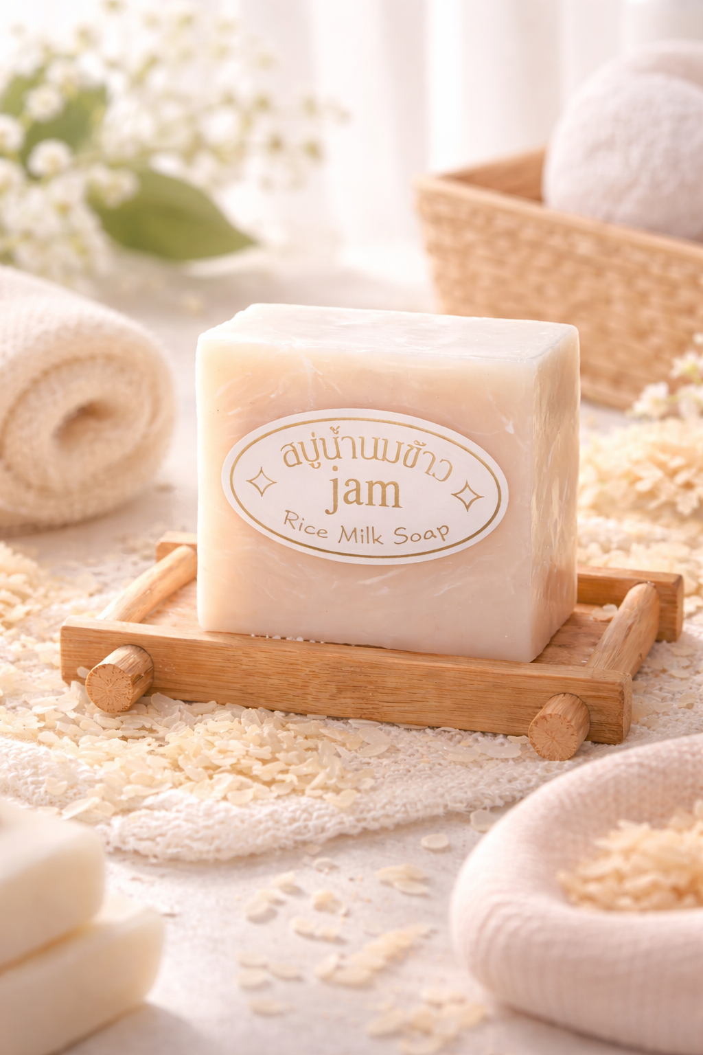 Riisimaitosaippua – Hellävarainen puhdistus kasvoille ja vartalolle