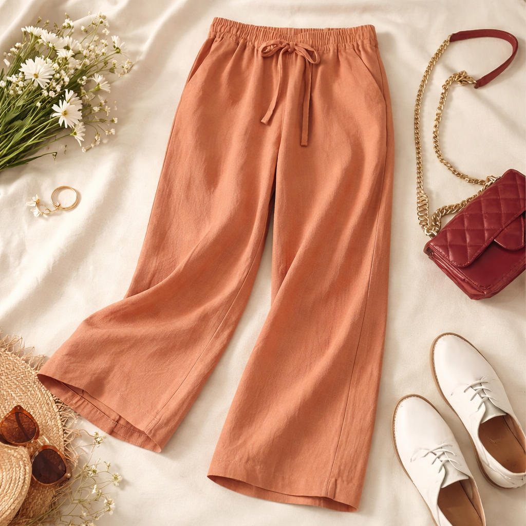 Mandariini – Rennot housut (koko M)