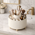 360° Rotating Beauty Organizer – Ivory