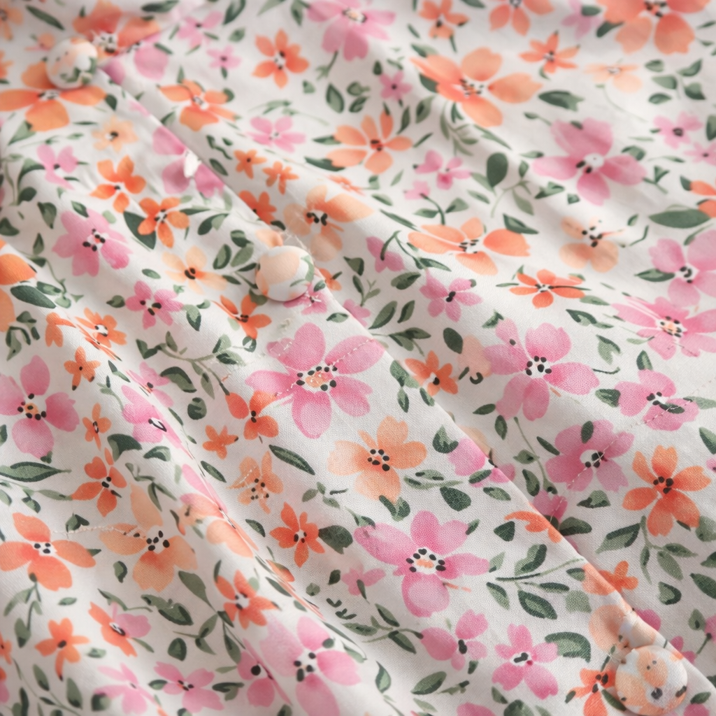 Kukkakuosinen Kesähame XL