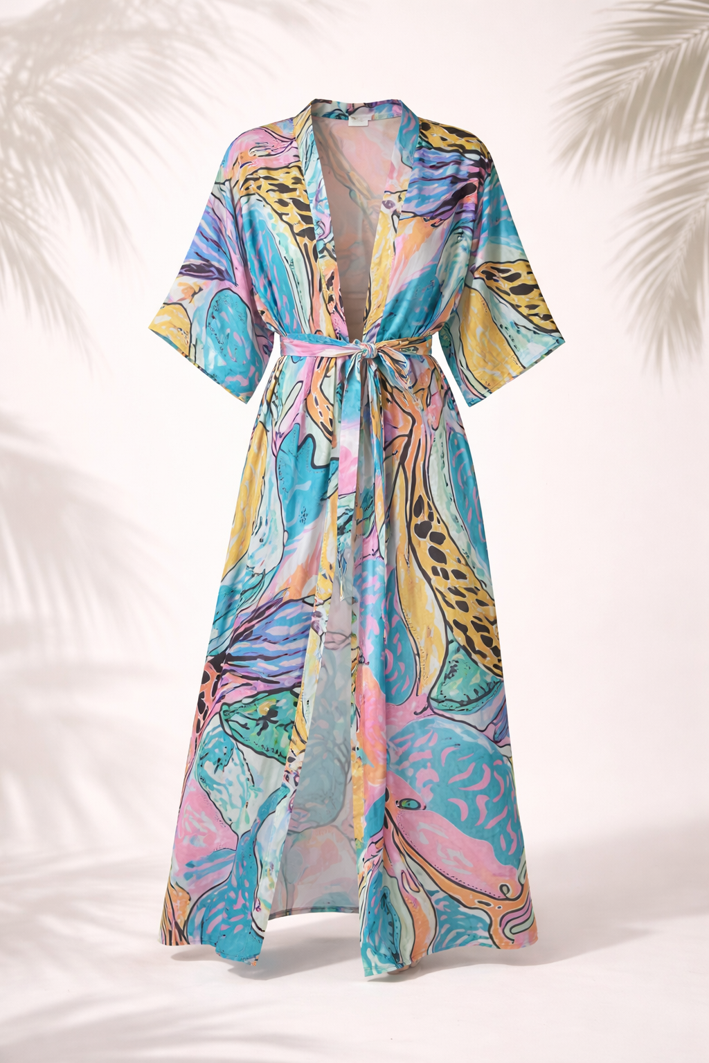 Tropical Resort Kimono – (XL)