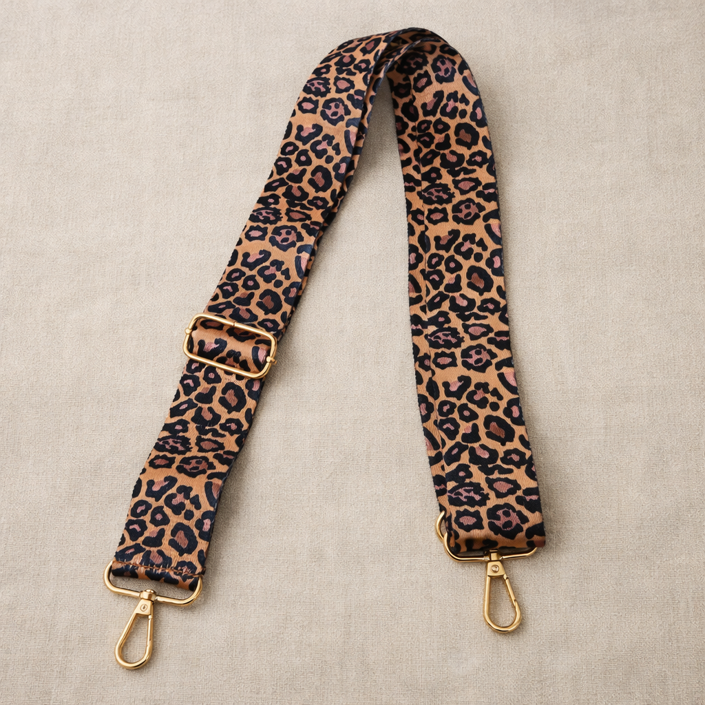 Leopard Bag Strap – säädettävä laukkuhihna