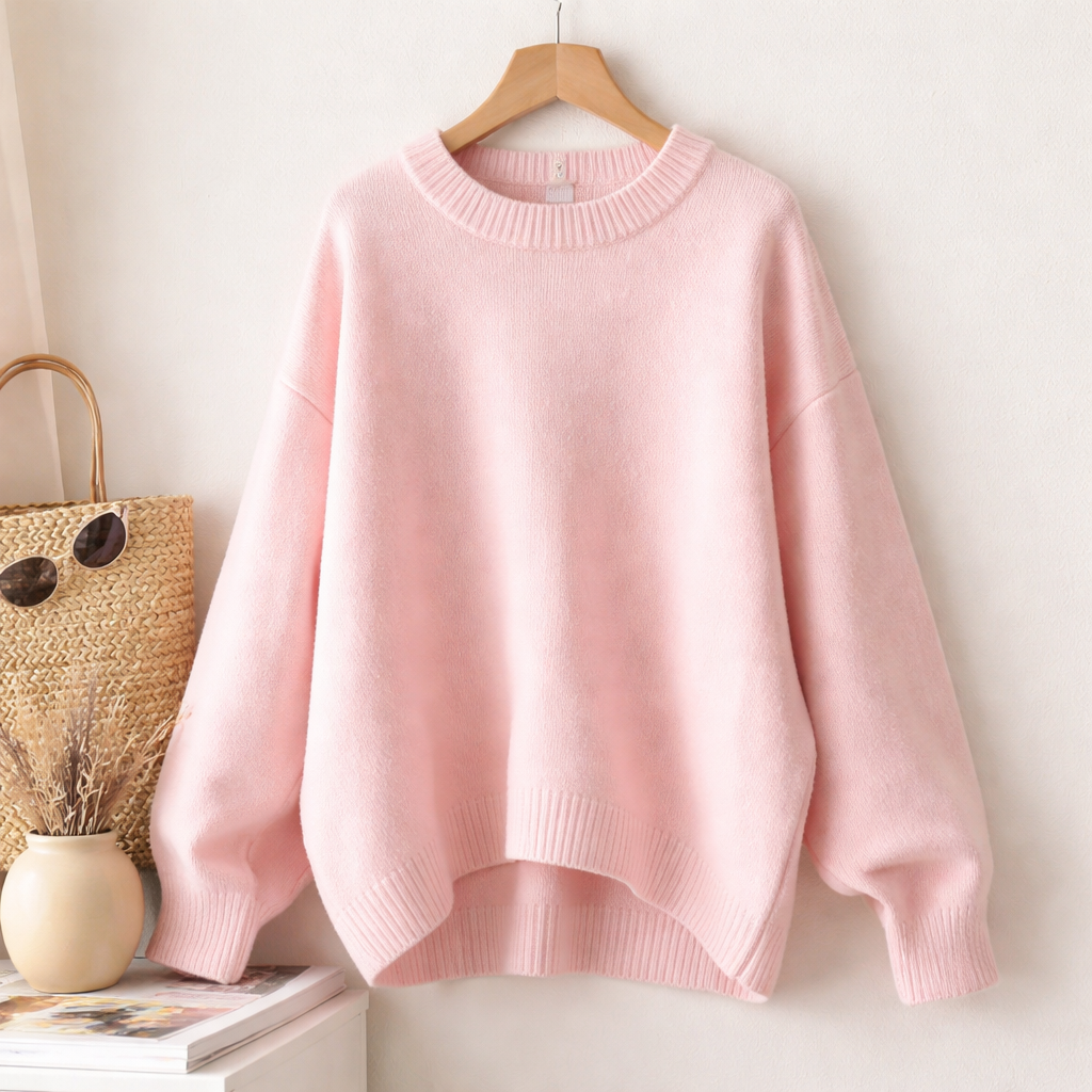 Nelly pink Oversize Neule