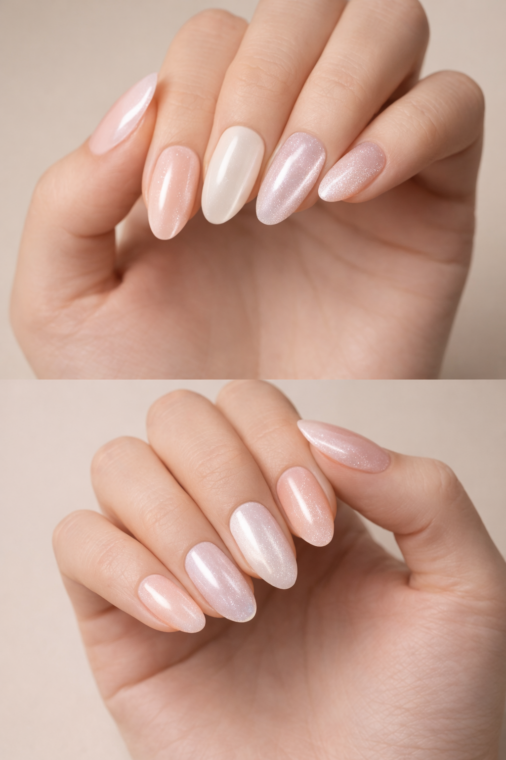Pearl Nude Press-On Nails