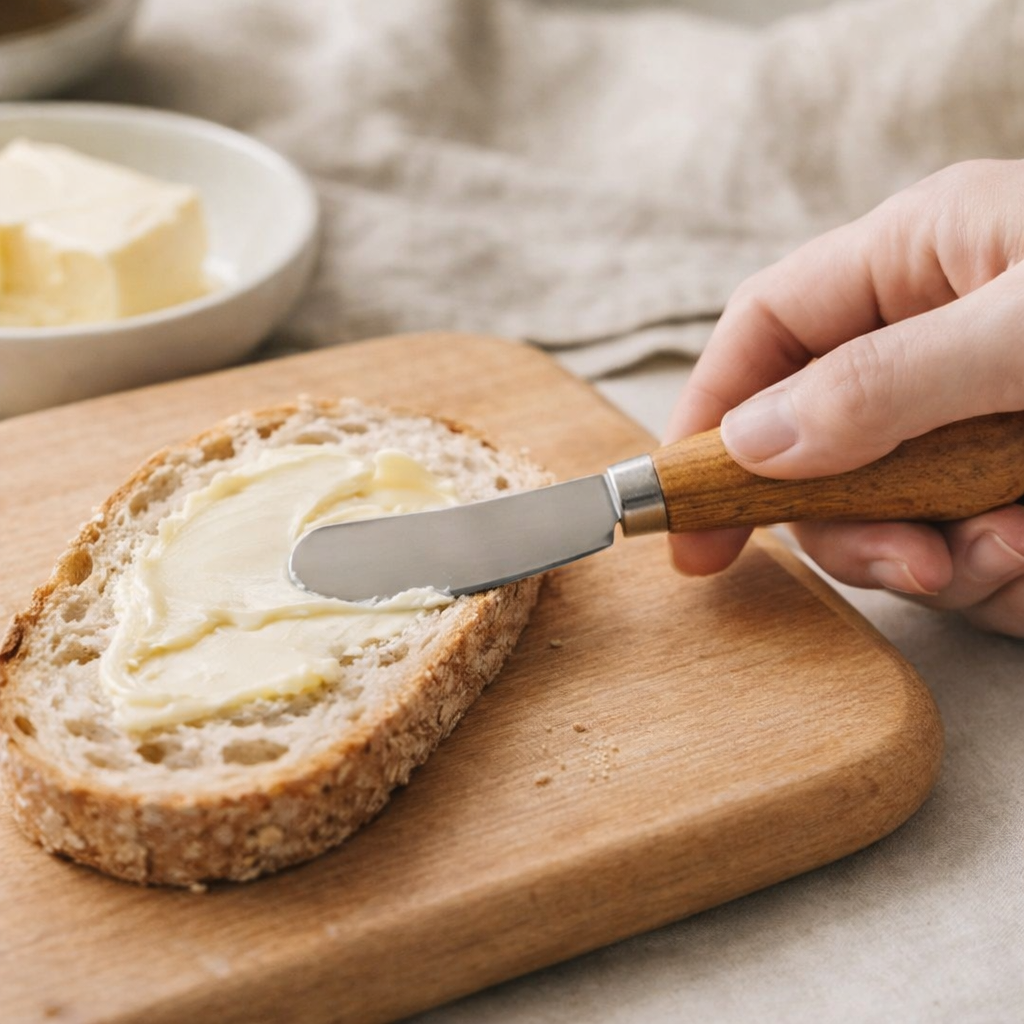 Pieni voiveitsi – puukahvalla