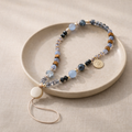 Nordic Charm Phone Strap – Blue Grey