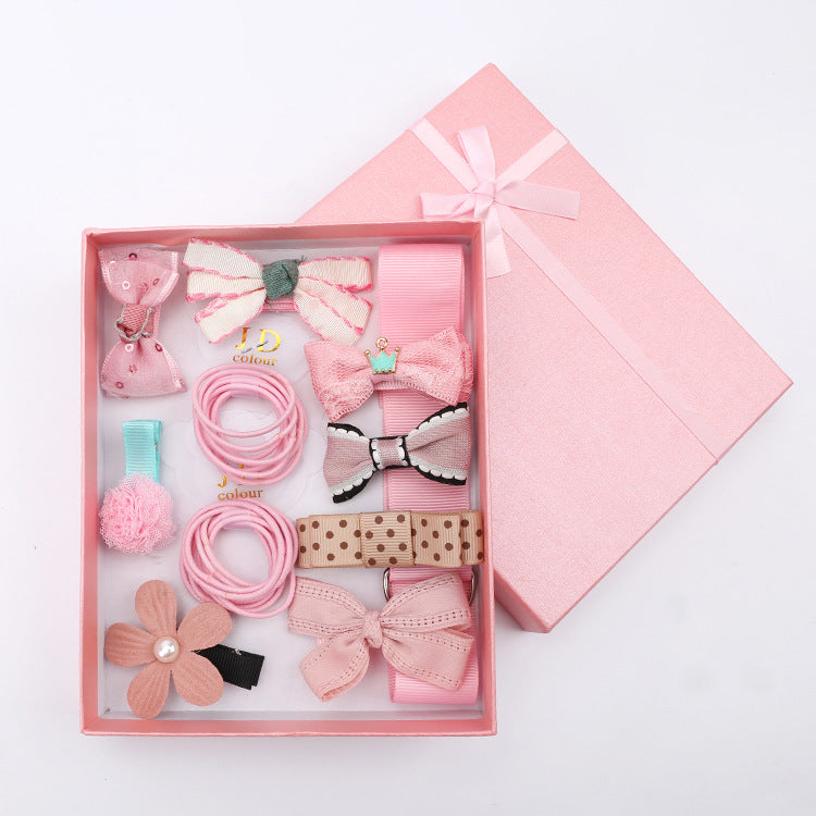 Prinsessamainen hiusasustesetti lapsille