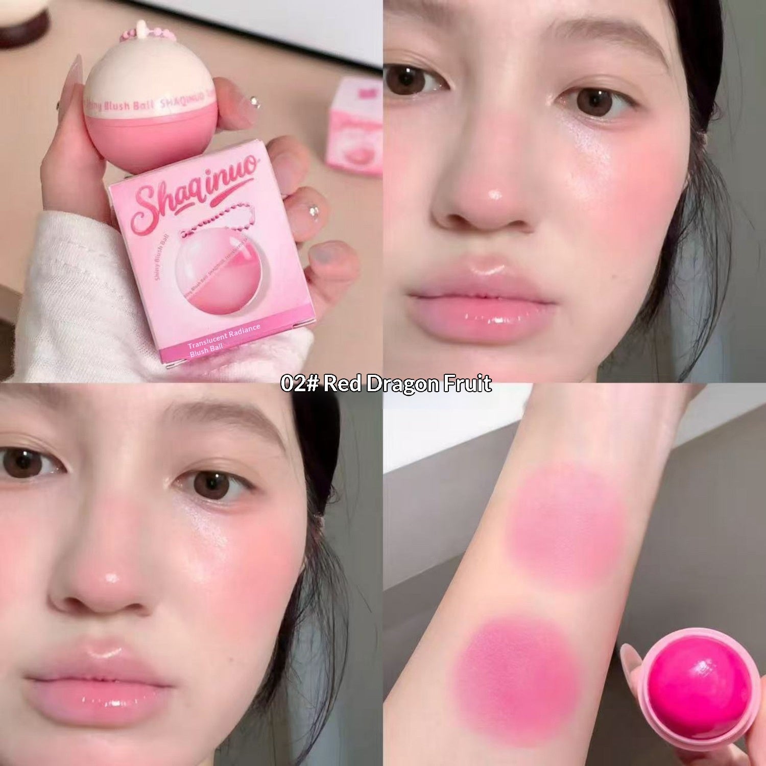 GlowBerry Blush Ball – Sheer Glow Poskipuna