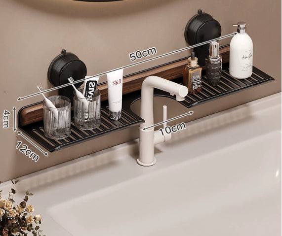 Poraamaton kylpyhuoneen seinähylly – useita kokoja