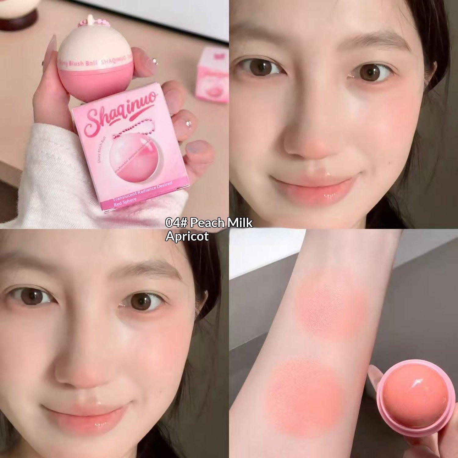 GlowBerry Blush Ball – Sheer Glow Poskipuna