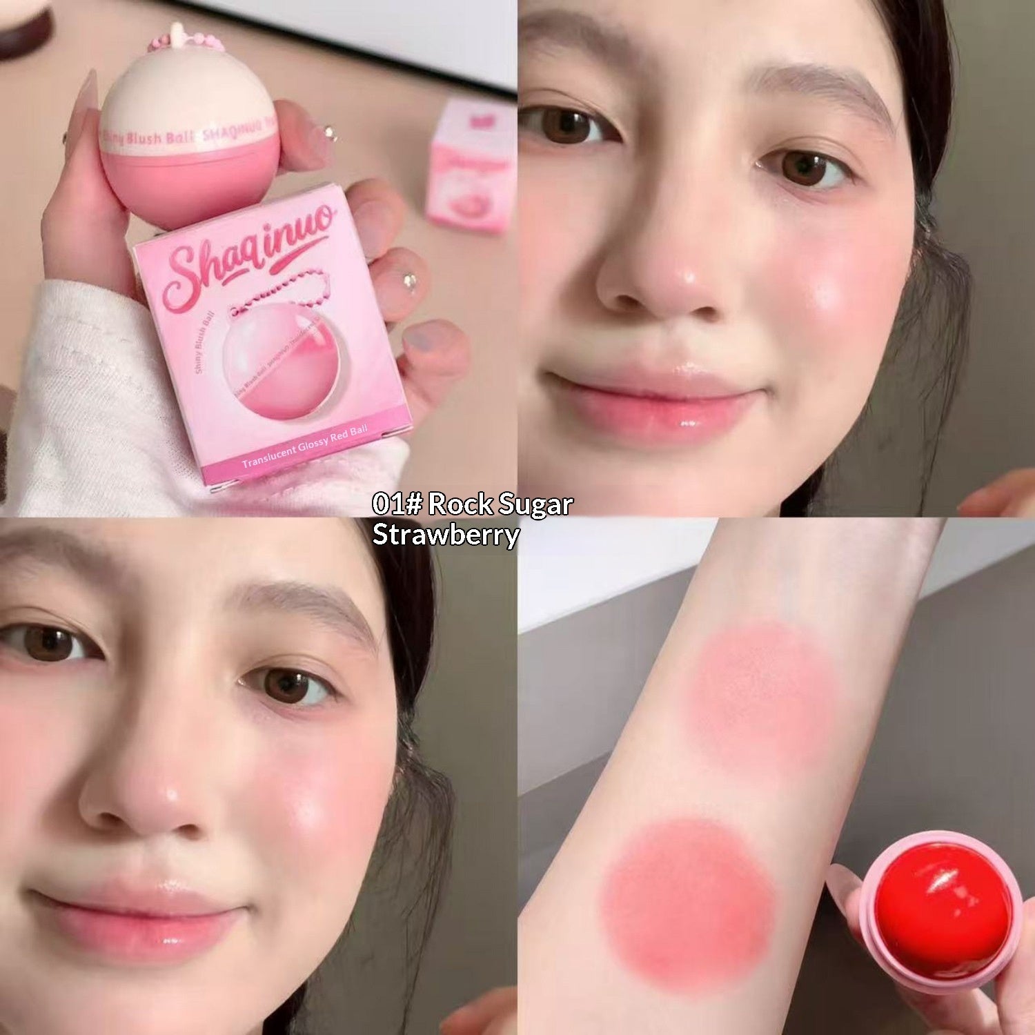 GlowBerry Blush Ball – Sheer Glow Poskipuna