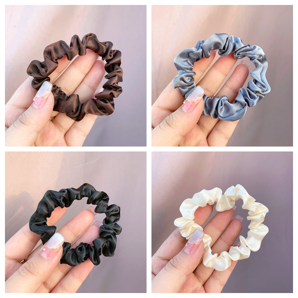 🤍 Pehmeät hiuslenkit – 4 kpl setti