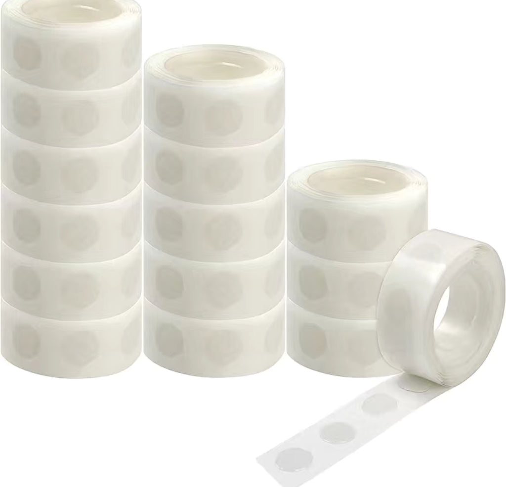 Kaksipuolinen teippi ilmapalloille ja askarteluun 50kpl