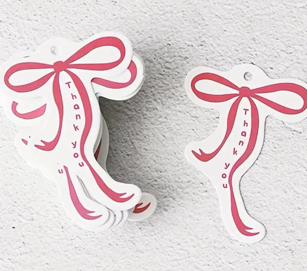 Pakettikortti rusetti 5kpl