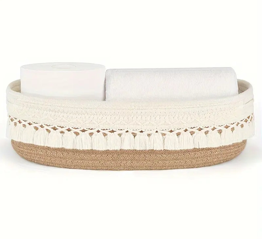 Säilytyskori juutti hapsu